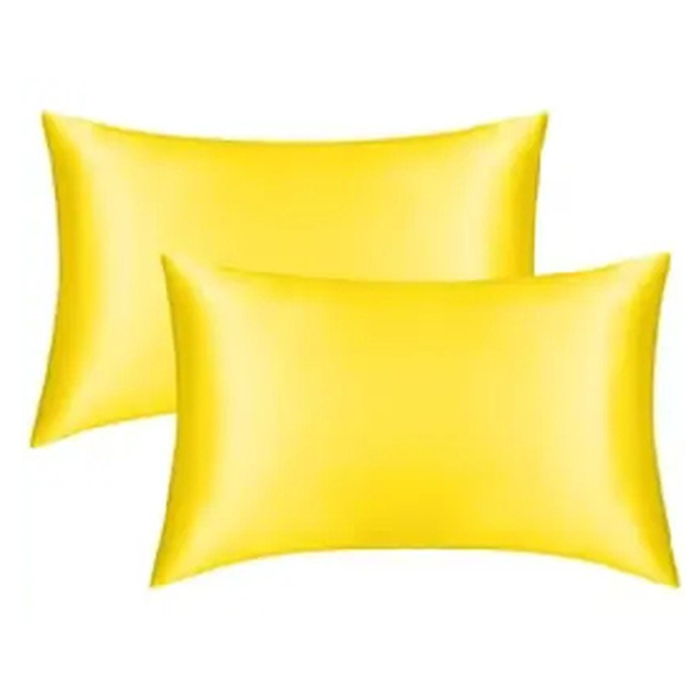 Fronha de Cetim Amarela