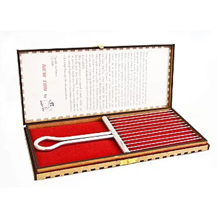 Garfo pra pentear cabelos cacheados e crespos - inox