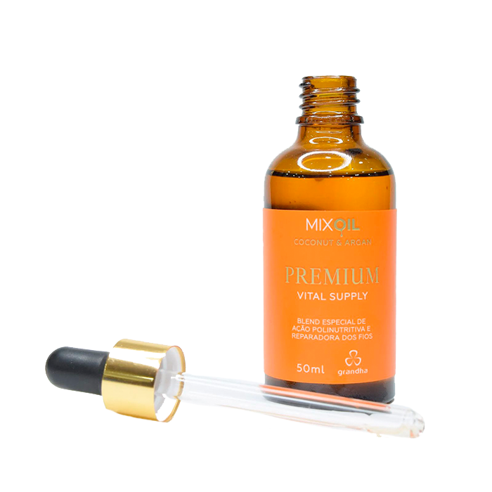 PREMIUM VITAL SUPPLY MIX OIL COCONUT & ARGAN - ÓLEO PARA TRATAMENTO INTENSO