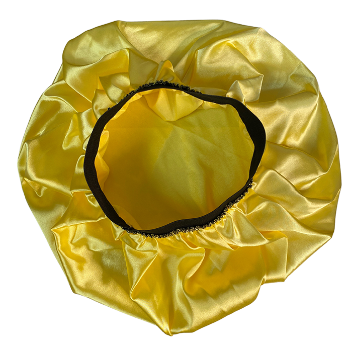 Touca de Cetim Amarela