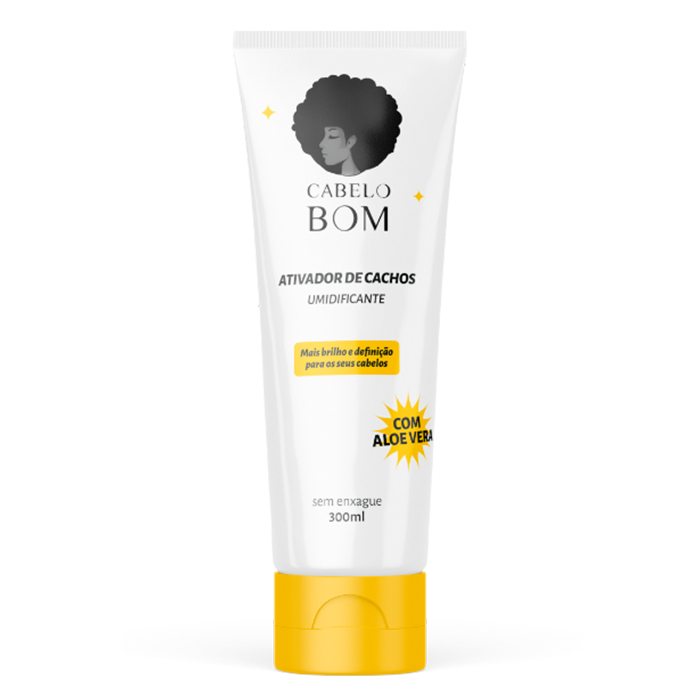 Ativador de cachos umidificante - Cabelo Bom - 300ml